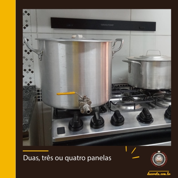 Duas, três ou quatro panelas